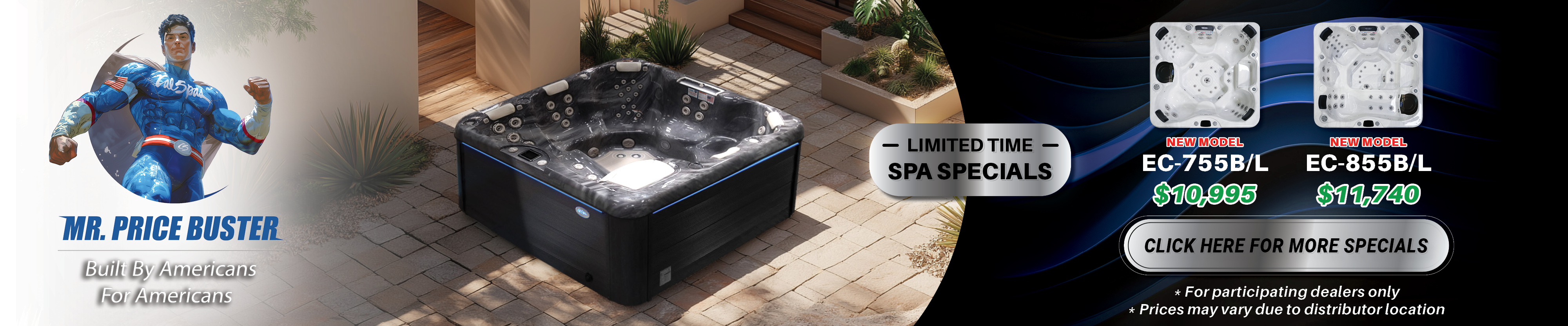 Calspas hot tub being used in a family setting - Lauderhill